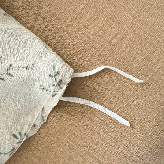 91家纺网 家纺一手货源 找家纺 韩巢家纺 2025新款云感提花双层纱单被套被套单件单品被套-（提供卖家秀） 森田野园