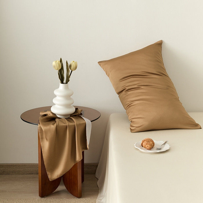 （总）咏绒家纺工厂店 2025新款60S奥地利兰精天丝轻奢系列-单枕套（风格二）