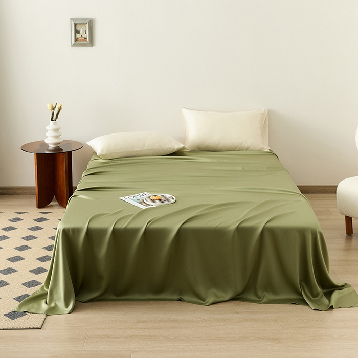 91家纺网 家纺一手货源 找家纺 （总）咏绒家纺工厂店 2025新款60S奥地利兰精天丝轻奢系列-单床单（风格二）