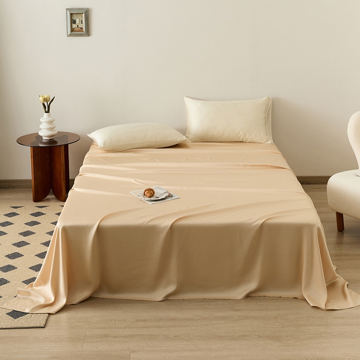 91家纺网 家纺一手货源 找家纺 （总）咏绒家纺工厂店 2025新款60S奥地利兰精天丝轻奢系列-单床单（风格二）