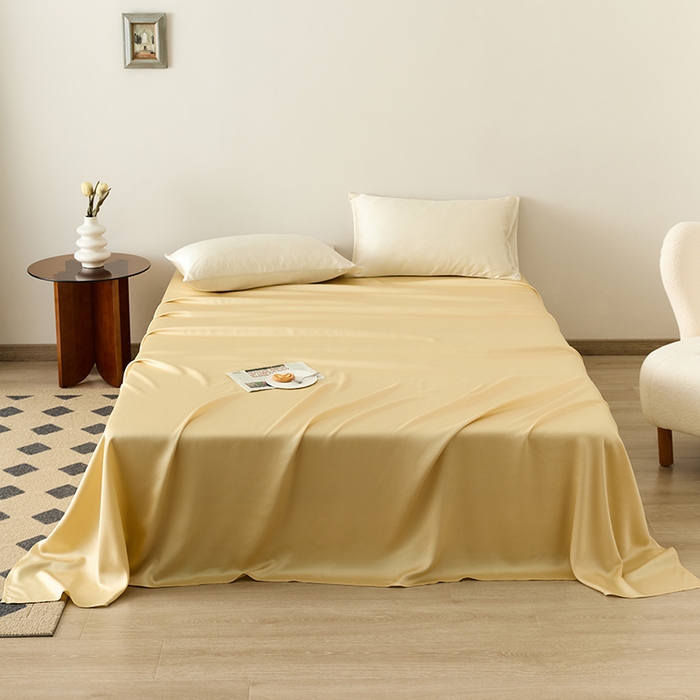 91家纺网 家纺一手货源 找家纺 （总）咏绒家纺工厂店 2025新款60S奥地利兰精天丝轻奢系列-单床单（风格二）