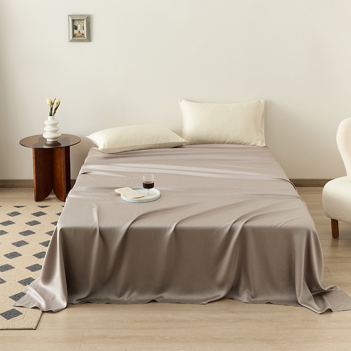 91家纺网 家纺一手货源 找家纺 （总）咏绒家纺工厂店 2025新款60S奥地利兰精天丝轻奢系列-单床单（风格二）