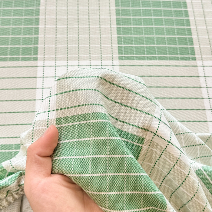 91家纺网 家纺一手货源 找家纺 韩巢家纺 2025新款全棉纯棉田园小清新花卉老粗布席子凉席夏季凉席席子床笠款床套 休闲生活-绿