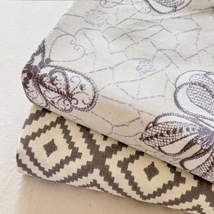 91家纺网 家纺一手货源 找家纺 韩巢家纺 2025新款全棉纯棉田园小清新花卉老粗布席子凉席夏季凉席席子床笠款床套 组合图（仅展示）