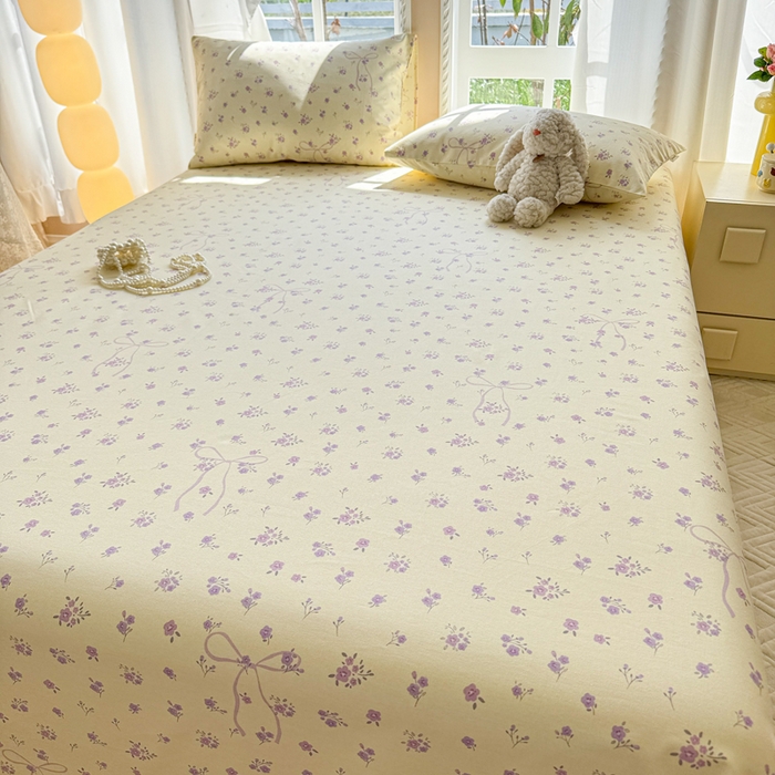 91家纺网 家纺一手货源 找家纺 （总）吉象家纺 2025新款老粗布三件套-床单款