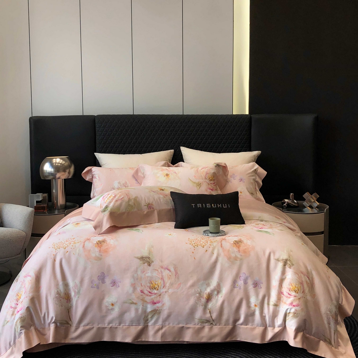 91家纺网 家纺一手货源 找家纺 （总）2025年高支高密长绒棉专版活性数码印花系列四件套【券后控价——券后不低于378】