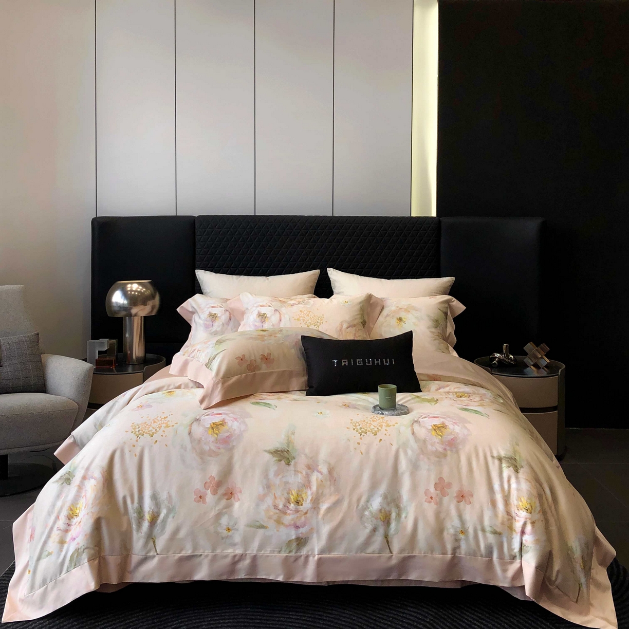 91家纺网 家纺一手货源 找家纺 （总）2025年高支高密长绒棉专版活性数码印花系列四件套【券后控价——券后不低于378】