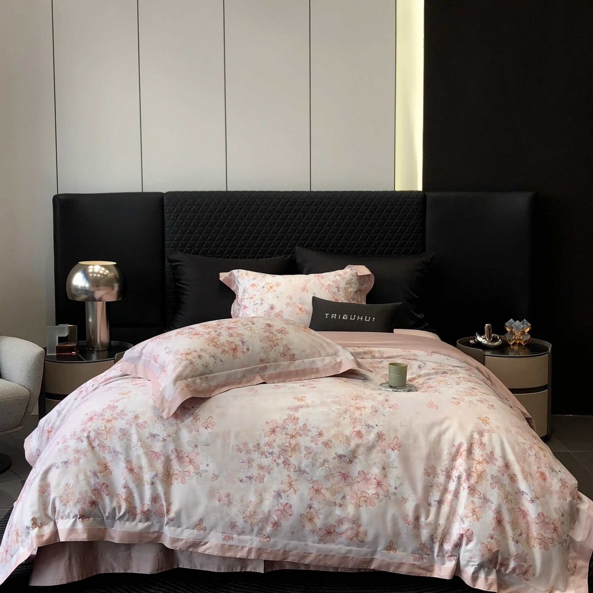 91家纺网 家纺一手货源 找家纺 （总）2025年高支高密长绒棉专版活性数码印花系列四件套【券后控价——券后不低于378】