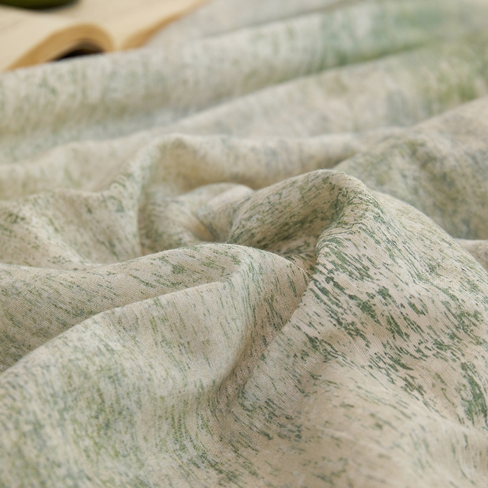 91家纺网 家纺一手货源 找家纺 蜜柚 2025新款赛瑞娜复古系列 A类全棉纯棉60支有氧双层纱复古夏被夏凉被空调被 约定绿