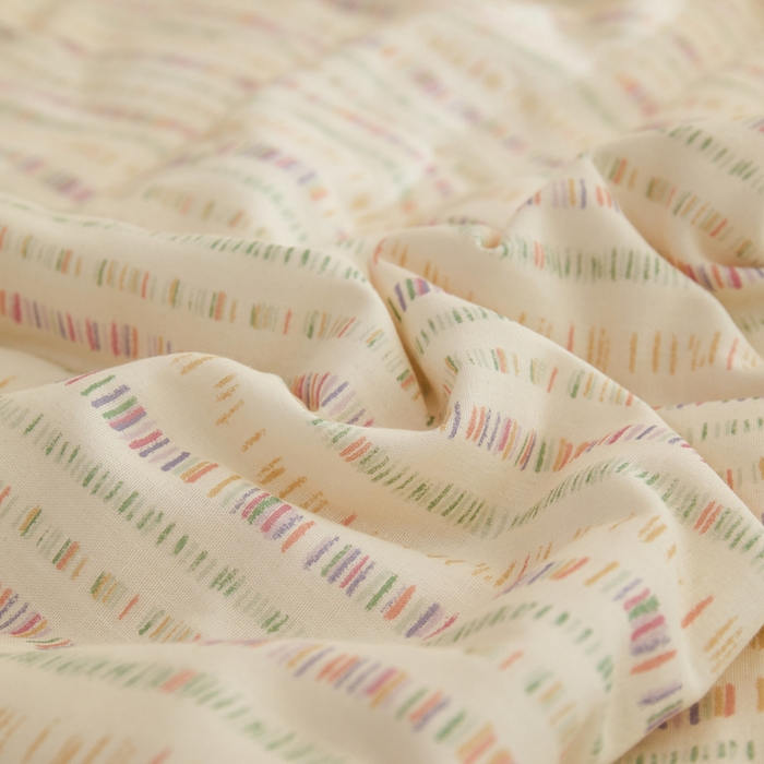 91家纺网 家纺一手货源 找家纺 蜜柚 2025新款赛瑞娜复古系列 A类全棉纯棉60支有氧双层纱复古夏被夏凉被空调被 炫彩