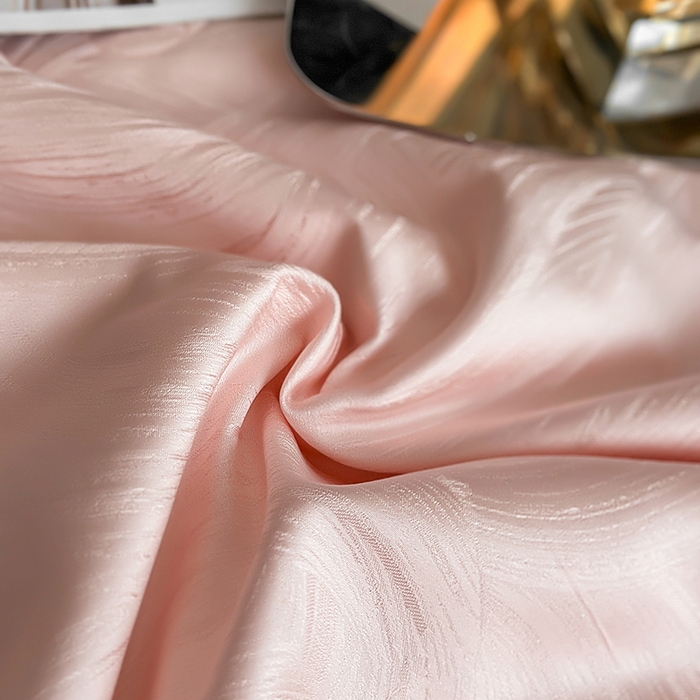 91家纺网 家纺一手货源 找家纺 蜜柚 2025春夏新品蒂芙尼100S天丝银丝大提花夏被夏凉被空调被 蒂芙尼粉