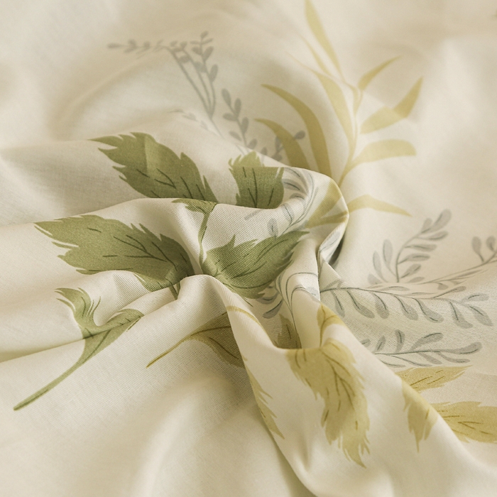 91家纺网 家纺一手货源 找家纺 天之爱 2025新款全棉纯棉印花三件套学生六件套 春意绵绵