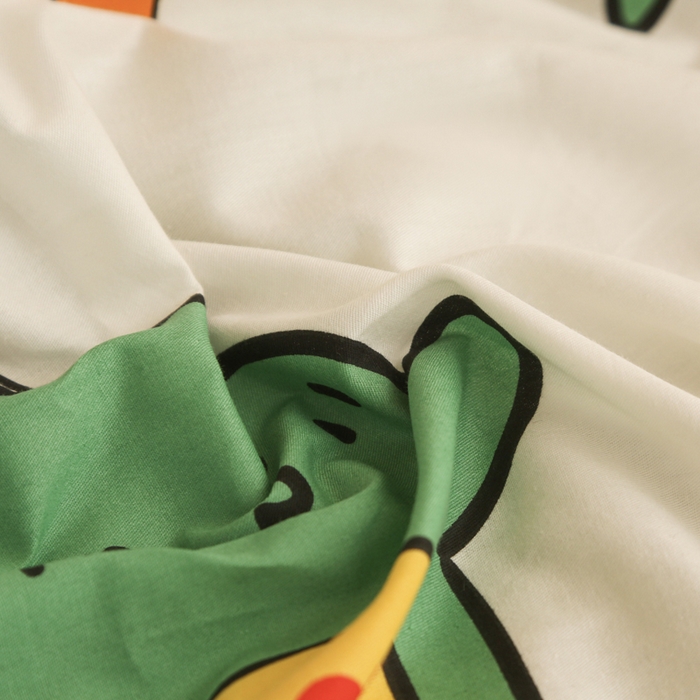 91家纺网 家纺一手货源 找家纺 天之爱 2025新款全棉纯棉印花三件套学生六件套 恐龙宝贝