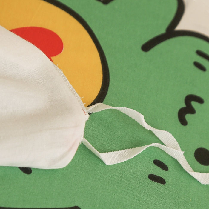 91家纺网 家纺一手货源 找家纺 天之爱 2025新款全棉纯棉印花三件套学生六件套 恐龙宝贝