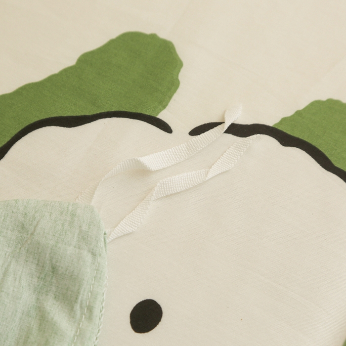 91家纺网 家纺一手货源 找家纺 天之爱 2025新款全棉纯棉印花三件套学生六件套 萌宝儿