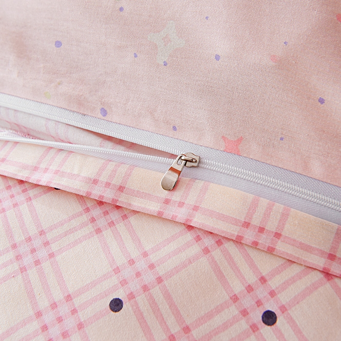 91家纺网 家纺一手货源 找家纺 天之爱 2025新款全棉纯棉印花三件套学生六件套 趴趴熊