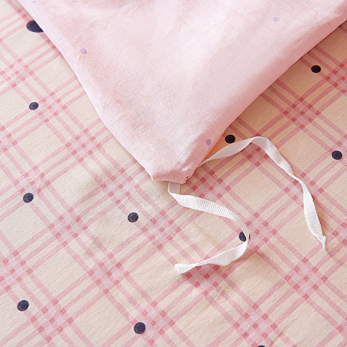 91家纺网 家纺一手货源 找家纺 天之爱 2025新款全棉纯棉印花三件套学生六件套 趴趴熊