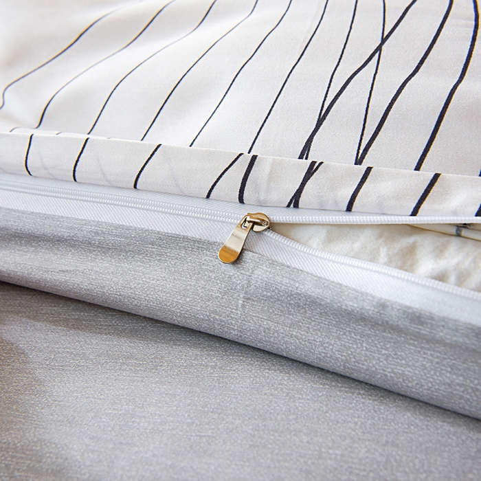 91家纺网 家纺一手货源 找家纺 天之爱 2025新款全棉纯棉印花三件套学生六件套 生活旋律