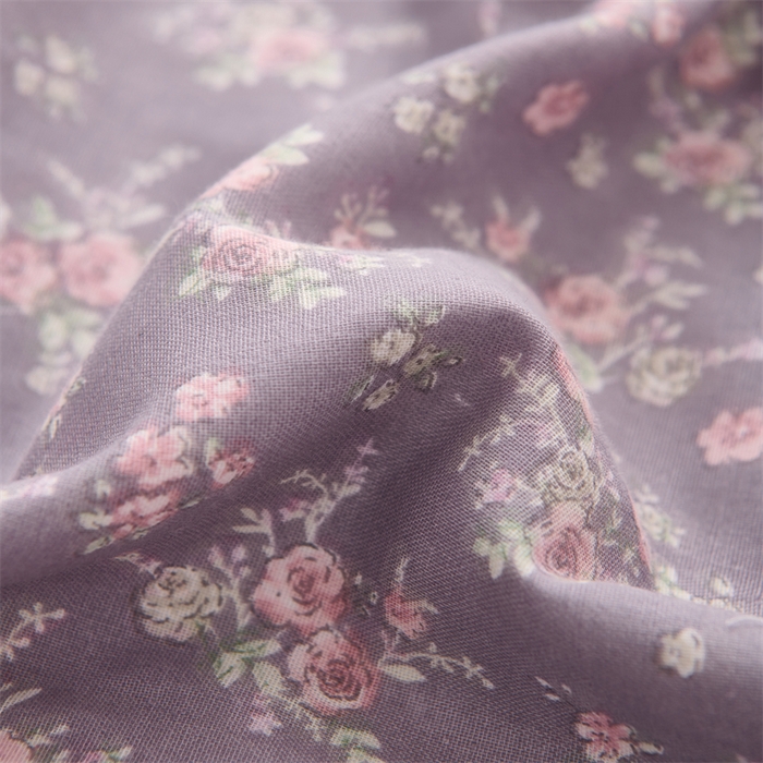 91家纺网 家纺一手货源 找家纺 大熊枕芯 2025新款田园风全棉印花双层纱萌趣兔子三角荞麦护颈枕枕头枕芯 田园兔三角枕-紫50*15*15cm/只
