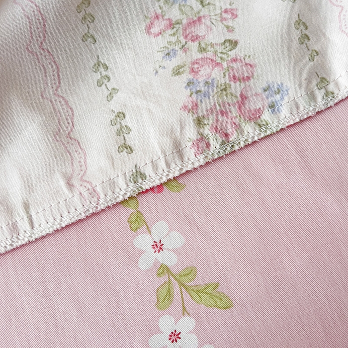 91家纺网 家纺一手货源 找家纺 依庭 2025新款全棉印花花卉款四件套单品系列-单被套 云听若舞