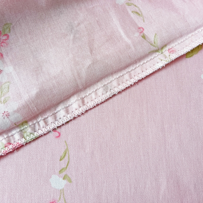 91家纺网 家纺一手货源 找家纺 依庭 2025新款全棉印花花卉款四件套单品系列-单被套 云听若舞