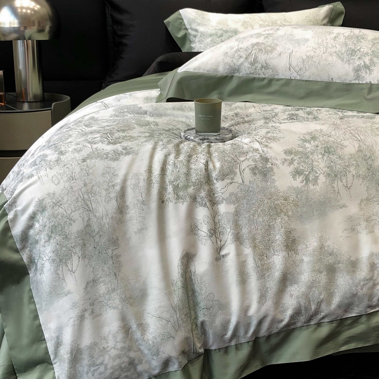 91家纺网 家纺一手货源 找家纺 （总）2025年高支高密长绒棉专版活性数码印花系列四件套【券后控价——券后不低于378】