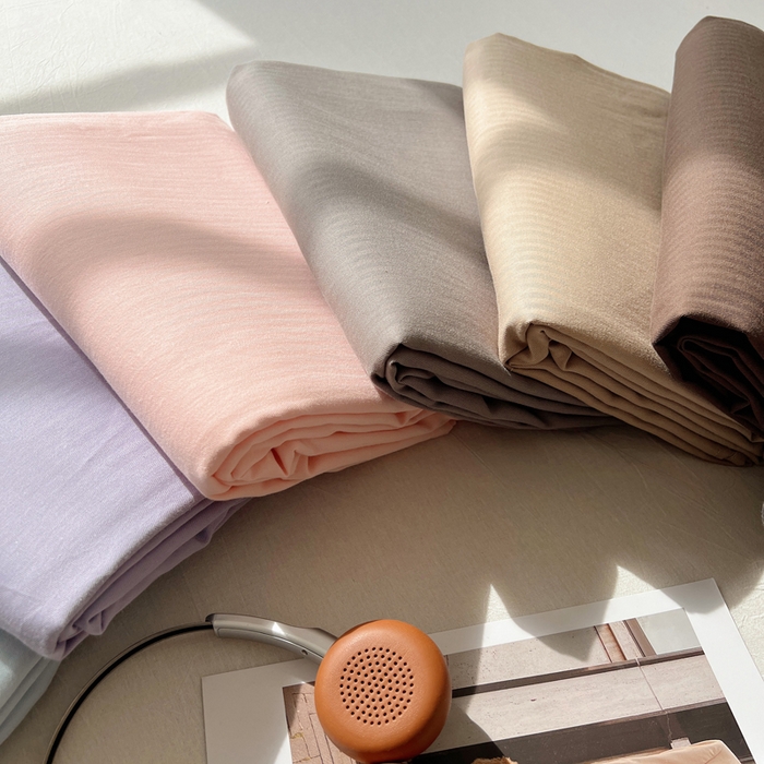 91家纺网 家纺一手货源 找家纺 蜜宿 2025新款A类全棉人字纹床单 组合图