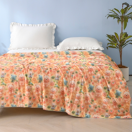 91家纺网 家纺一手货源 找家纺 （总）好老表被业 2025新款5D立体印花凉感丝夏被夏凉被空调被