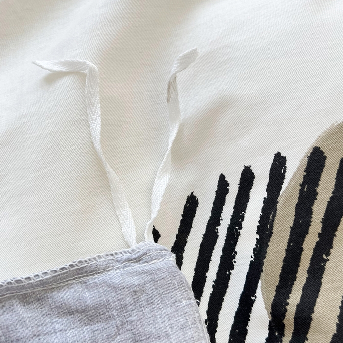 91家纺网 家纺一手货源 找家纺 依庭 2025新款全棉印花花卉款四件套单品系列-单被套 卡布奇诺