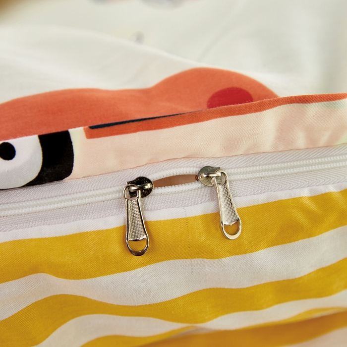 91家纺网 家纺一手货源 找家纺 依庭 2025新款全棉印花花卉款四件套单品系列-单被套 工程车