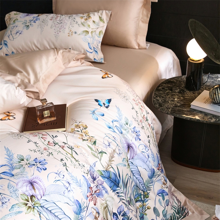 91家纺网 家纺一手货源 找家纺 宏羽纺家纺 2025年高支高密大版数码印花春夏新品 秘鲁之景