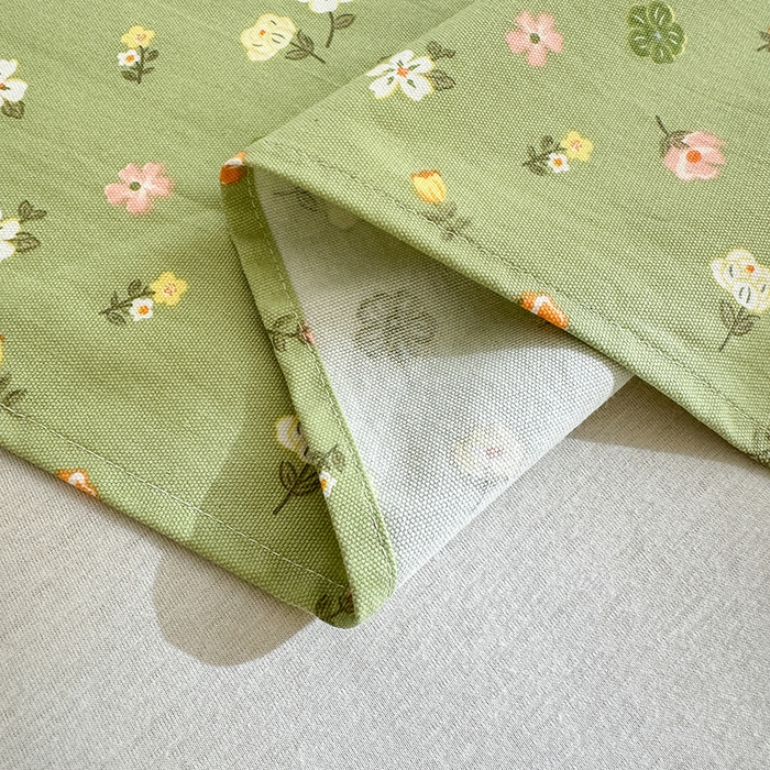 91家纺网 家纺一手货源 找家纺 吉象家纺 2025新款老粗布三件套-床单款 春色