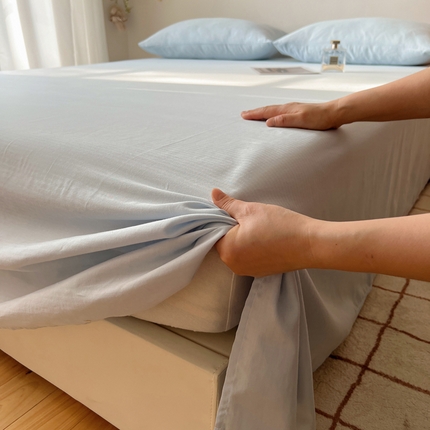 91家纺网 家纺一手货源 找家纺 （总）蜜宿 2025新款A类全棉人字纹床单