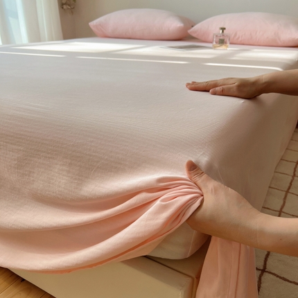 91家纺网 家纺一手货源 找家纺 （总）蜜宿 2025新款A类全棉人字纹床单