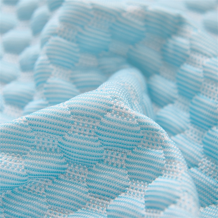 91家纺网 家纺一手货源 找家纺 大熊枕芯 2025新款冰豆豆凉感隔脏枕套 冰豆豆枕套-蓝