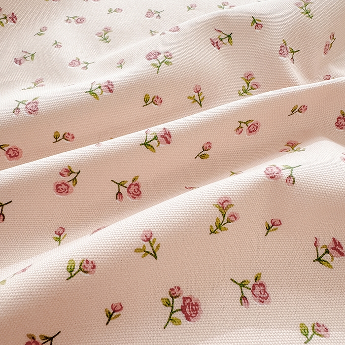 91家纺网 家纺一手货源 找家纺 吉象家纺 2025新款老粗布三件套-床单款 粉玫瑰