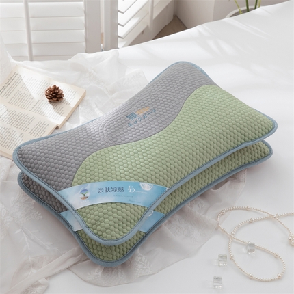 91家纺网 家纺一手货源 找家纺 （总）仁宇枕业 2025新款新品夏季凉豆豆熬夜枕系列荞麦枕头枕芯