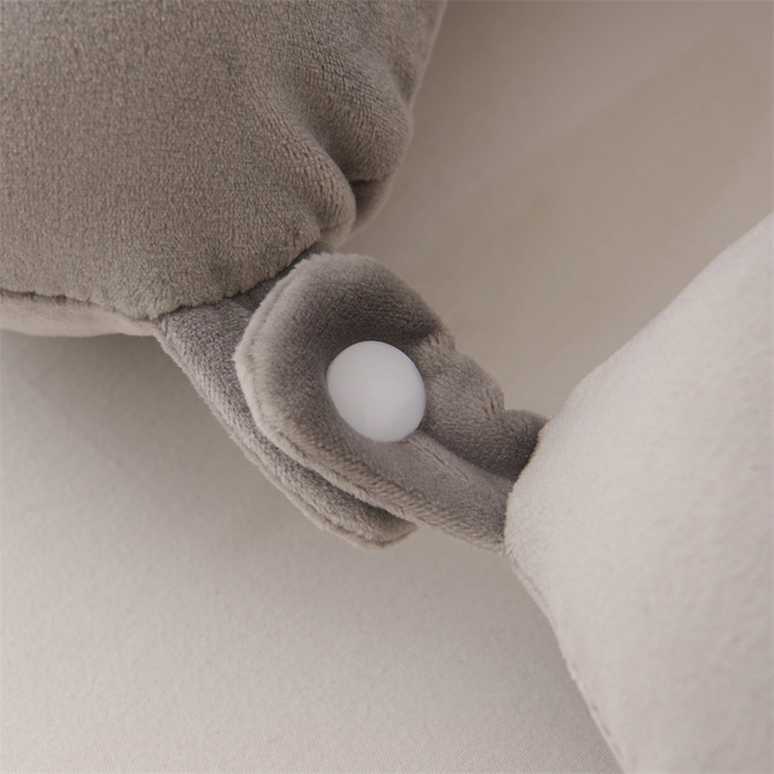 91家纺网 家纺一手货源 找家纺 大熊枕芯 2025新款u型记忆棉枕枕头枕芯 u型记忆枕-灰30*30*10cm