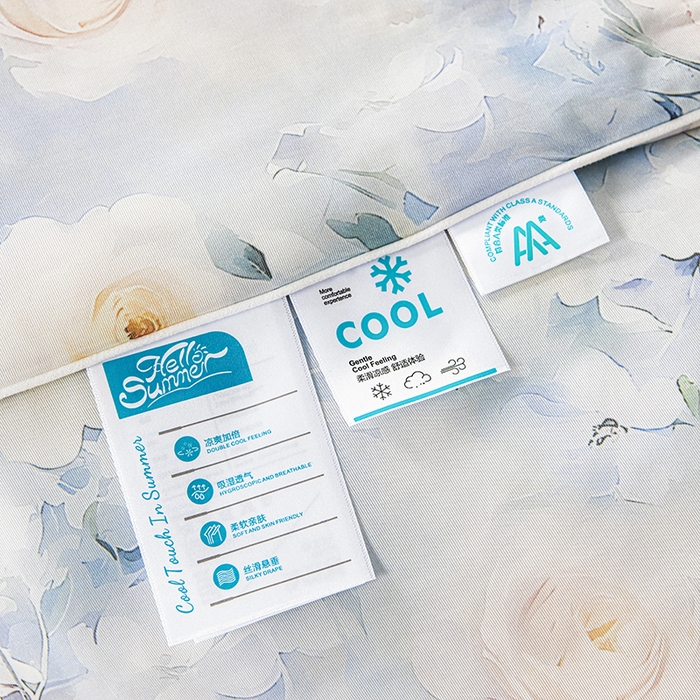 91家纺网 家纺一手货源 找家纺 好老表被业 2025新款亲肤舒适3D印花凉感丝夏被夏凉被空调被 艾维斯