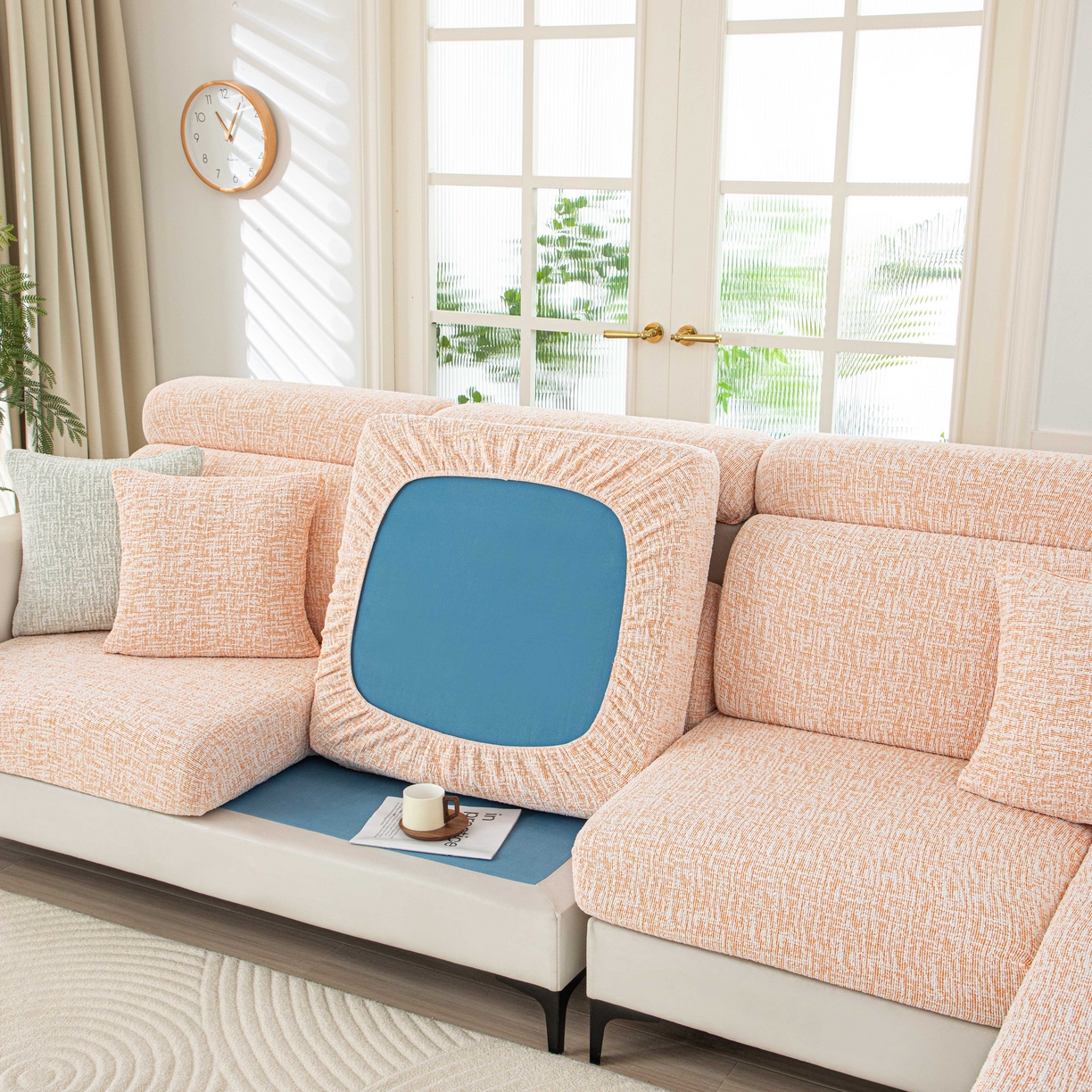 91家纺网 家纺一手货源 找家纺 （总）沐沐家纺 2026新款星宿沙发笠