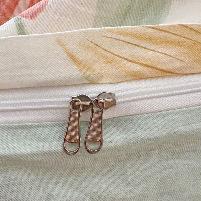 91家纺网 家纺一手货源 找家纺 依庭 2025新款全棉印花花卉款四件套单品系列-单被套 云裳花谷