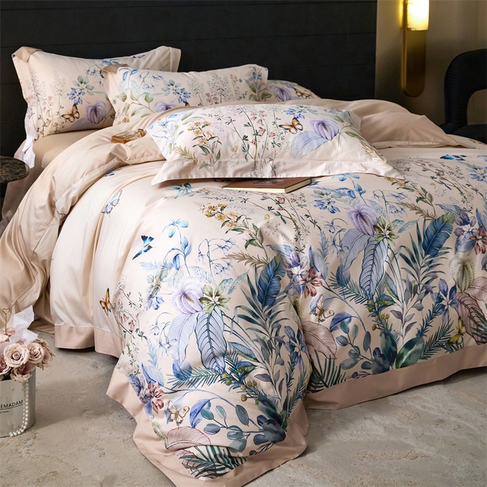 91家纺网 家纺一手货源 找家纺 宏羽纺家纺 2025年高支高密大版数码印花春夏新品 秘鲁之景