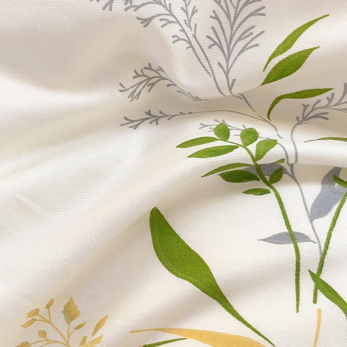 91家纺网 家纺一手货源 找家纺 依庭 2025新款全棉印花花卉款四件套单品系列-单枕套 熊猫仔仔