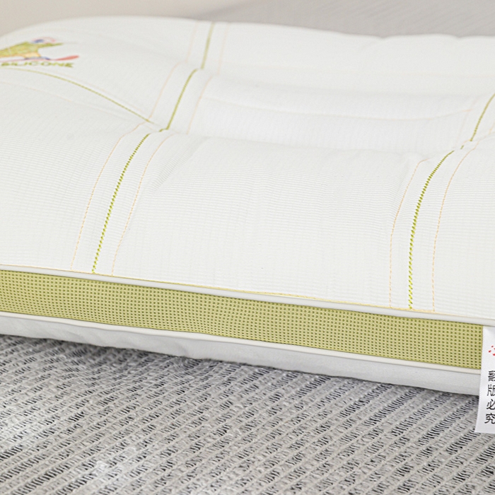 91家纺网 家纺一手货源 找家纺 （总）幸运草 2025新款恐龙满分睡眠决明子羽丝绒亲子枕芯