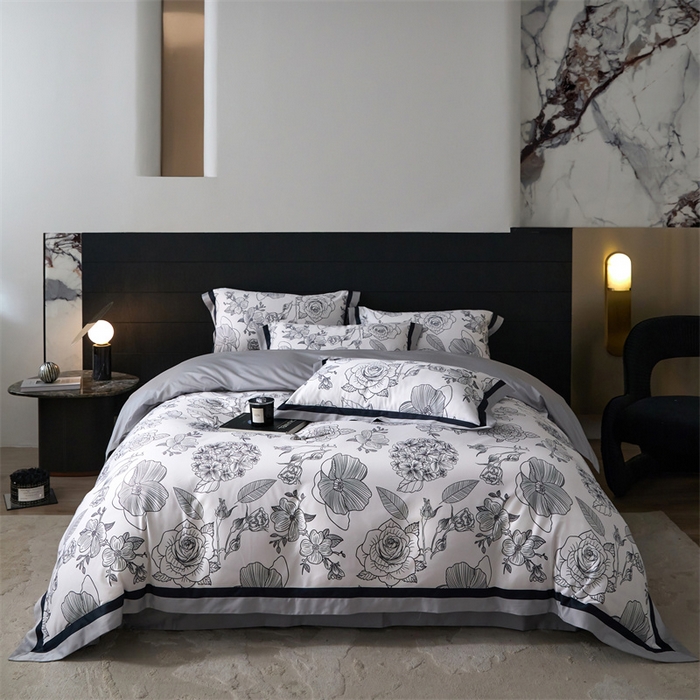 91家纺网 家纺一手货源 找家纺 宏羽纺家纺 2025年高支高密大版数码印花春夏新品 都市心情