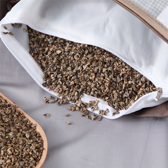 91家纺网 家纺一手货源 找家纺 织布人 2025新款荞麦枕夏季凉感科技布PE藤枕夏凉枕头成人家用防出汗枕头 夏凉科技布PE藤枕-咖色【茶香枕】 