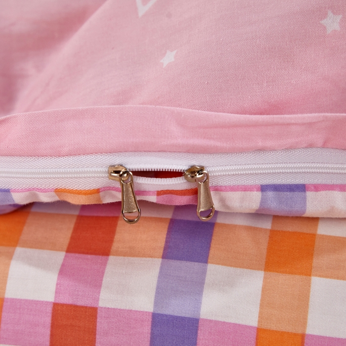 91家纺网 家纺一手货源 找家纺 依庭 2025新款全棉印花花卉款四件套单品系列-单被套 晚安宝贝