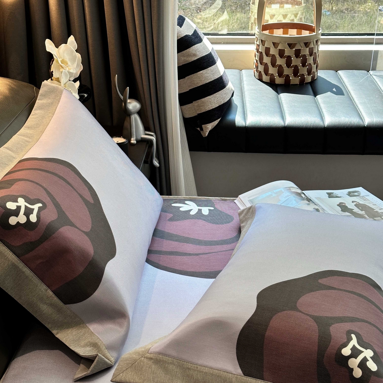 91家纺网 家纺一手货源 找家纺 （总）JUICY 橘滋家纺 2025新款夏日高端轻奢简约数码卡通冰丝席高级凉席床笠