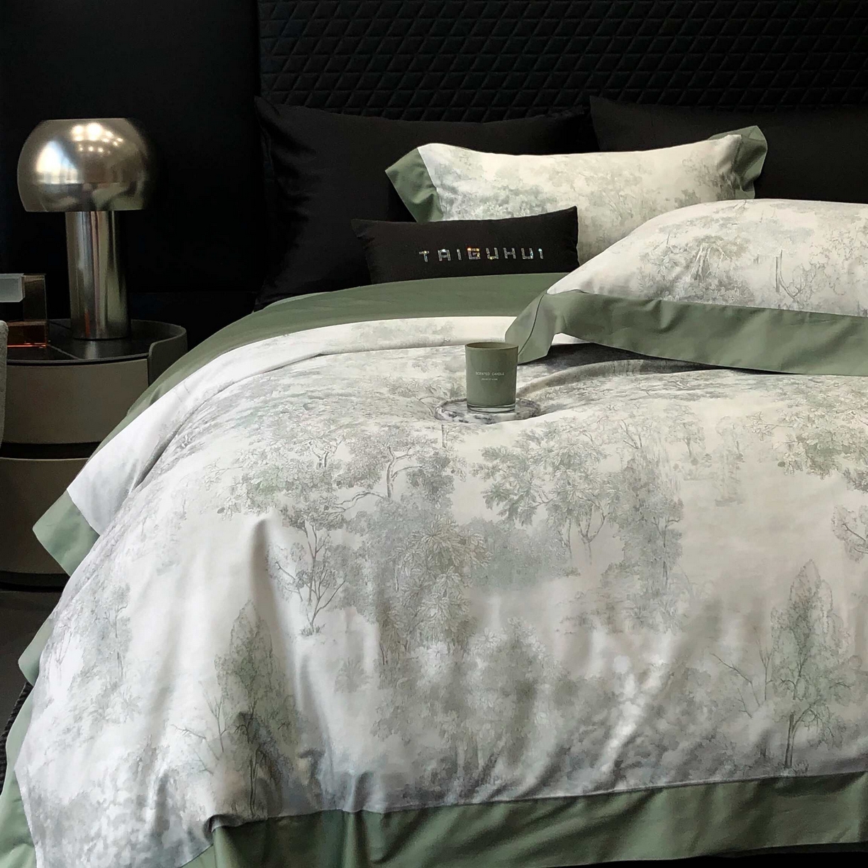 91家纺网 家纺一手货源 找家纺 （总）2025年高支高密长绒棉专版活性数码印花系列四件套【券后控价——券后不低于378】