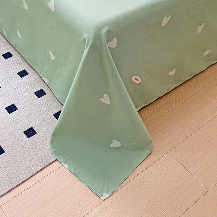 91家纺网 家纺一手货源 找家纺 依庭 2025新款全棉印花花卉款四件套单品系列-单床单 星烁-B版